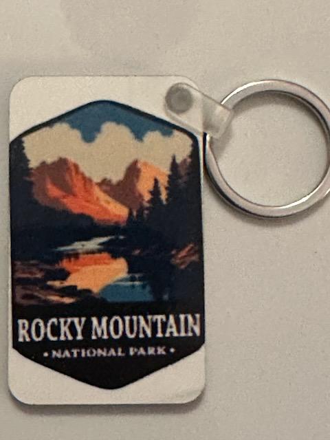National Park Keychains - Unique Souvenir Key Rings | Great Gifts for Nature Lovers & Travelers | Collectible Designs