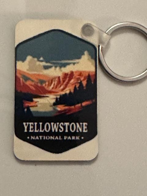 National Park Keychains - Unique Souvenir Key Rings | Great Gifts for Nature Lovers & Travelers | Collectible Designs