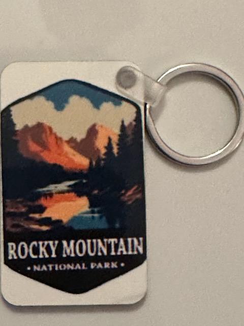 National Park Keychains - Unique Souvenir Key Rings | Great Gifts for Nature Lovers & Travelers | Collectible Designs