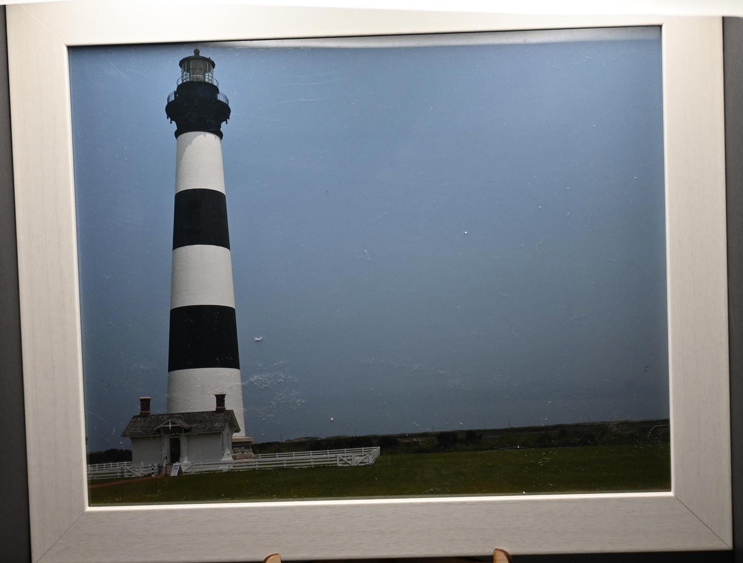 Bodie Island Lighthouse Photograph 8x10 | Coastal Wall Art Print | Home Decor & Nautical Gift for Lighthouse Lovers