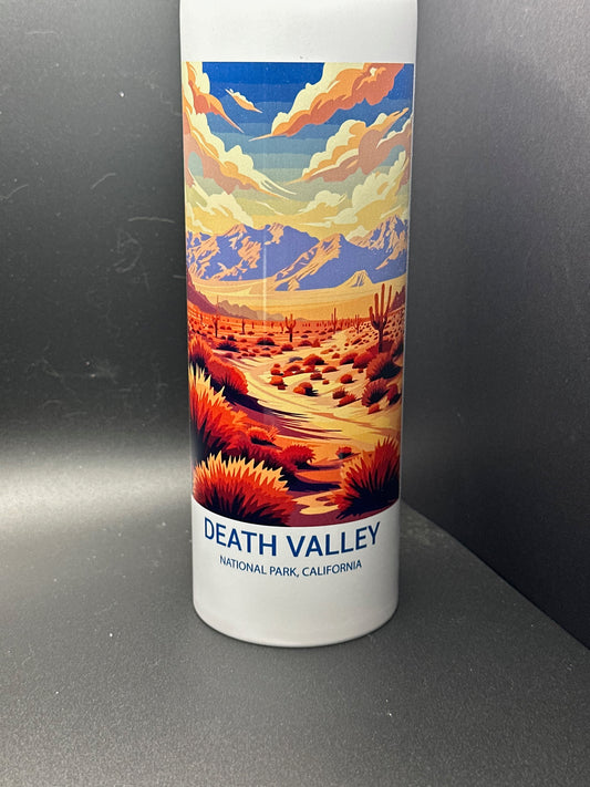 ☀️ Death Valley National Park Stainless Steel Tumbler – 20oz of Desert Cool 🌵