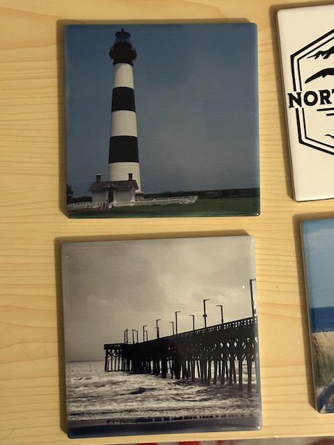 North Carolina Coastal Coaster Set (4 Pack)