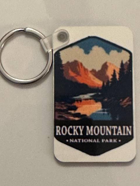 National Park Keychains - Unique Souvenir Key Rings | Great Gifts for Nature Lovers & Travelers | Collectible Designs